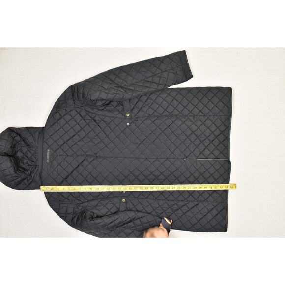 Lauren Ralph Lauren Quilted Jacket Black Label Women's Size XXL Equestrian - Picture 5 of 8